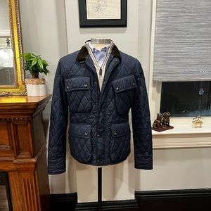 Polo by Ralph Lauren Quilted Jacket Navy Mens Medium.